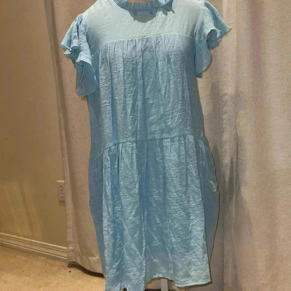 Blue dress small NWT - Picture 1 of 8